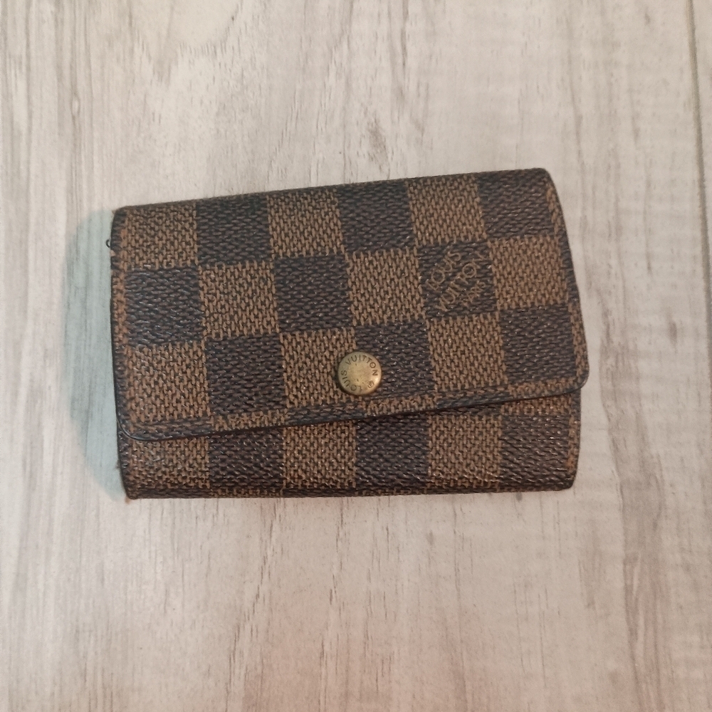 LOUIS VUITTON Damier Ebene Multi Cles 6 Key Case